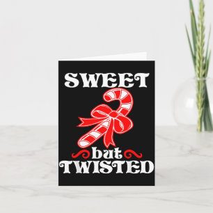 Süßer, aber verdrehter lustiger Weihnachts-Short C Karte
