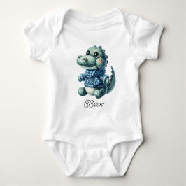 Süßer Alligator Baby Strampler