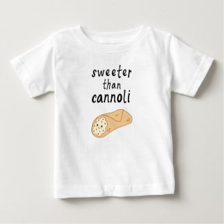 Süßer als Cannoli Baby Shirt