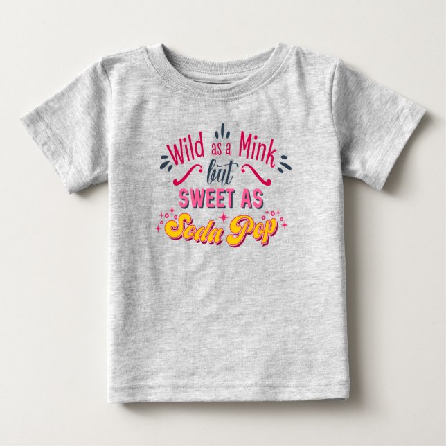Süßer als Soda-Pop Baby T-shirt (Vorderseite)