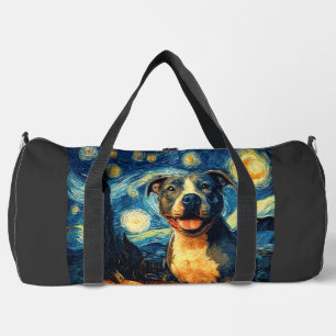Süßer Amerikanischer Staffordshire Terrier Hund Ha Duffle Bag