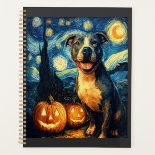 Süßer Amerikanischer Staffordshire Terrier Hund Ha Planer
