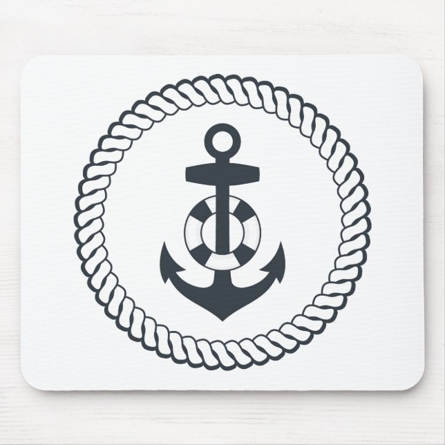 Süßer Anker Mousepad (Vorne)