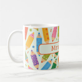 Süßer anpassbarer Bleistift-Druck Kaffeetasse
