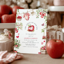Süßer Apfel unserer Augenbabydusche