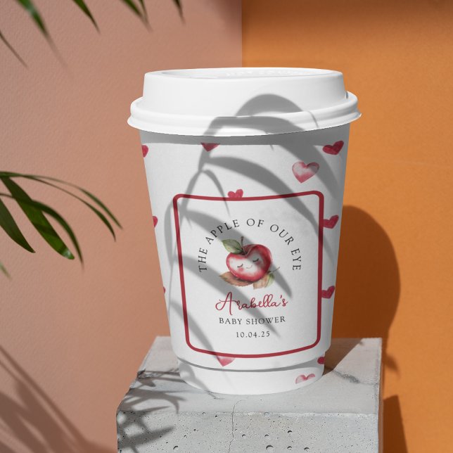 Süßer Apfel unserer Augenbabydusche Pappbecher (Von Creator hochgeladen)