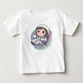 Süßer Astronaut Baby T-shirt