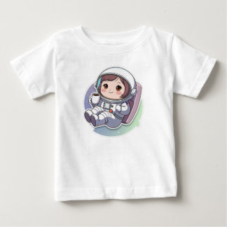 Süßer Astronaut Baby T-shirt