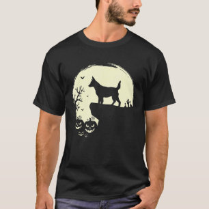 Süßer australischer Cattle Dog Red Blue Heeler Hal T-Shirt