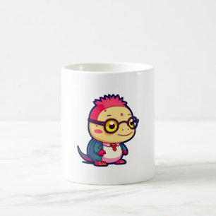 süßer Axolotl-Philosoph Kaffeetasse