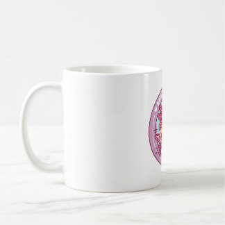 Süßer Axolotl-Rollschuhlauf-Skate-Ein-Lotl-lustige Kaffeetasse