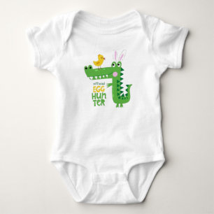 Süßer Baby-Body für Dinosaurier-Eier-Jäger Baby Strampler