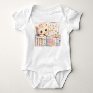 Süßer Baby-Body | Tumble Watercolor Baby Strampler
