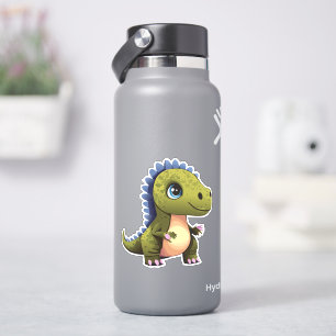 Süßer Baby-Cartoon-Dinosaurier Aufkleber