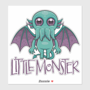 Süßer Baby Cthulhu Kleiner Monster Aufkleber