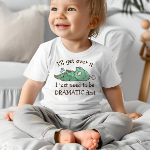 Süßer Baby-Drache Drama-Queen Baby T-shirt