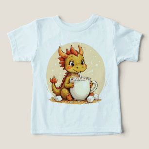 Süßer Baby-Drache Heiße Schokolade Kinder Kawaii G
