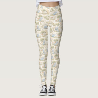 Süßer Baby-Drache Pastell-Waldmuster (3) Leggings