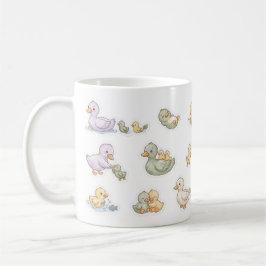 Süßer Baby-Enten-Cartoon Kaffeetasse