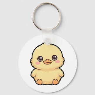Süßer Baby-Enten-Küken-Schlüsselanhänger Schlüsselanhänger