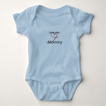 Süßer Baby-Jungen-blauer Mommy-Body