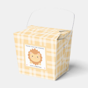 Süßer Baby-Löwenjungtier Dschungeltier Junge Baby- Geschenkschachtel