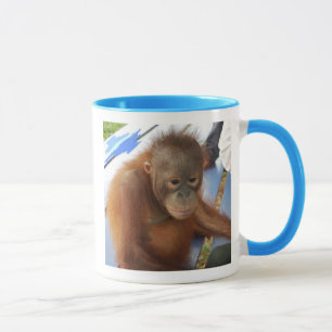Süßer Baby-Orang-Utan Geldbeschaffer Tasse