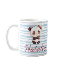 Süßer Baby-Panda mit individuellem Namen