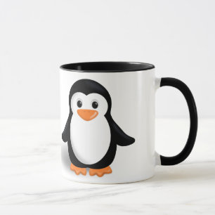 Süßer Baby Pinguin Tasse