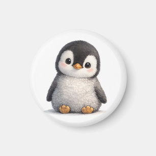 Süßer Baby Pinguin – Weiches & Anbetungswürdiges D Magnet