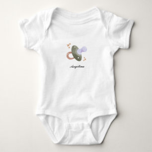Süßer Baby-Schnuller Baby Strampler