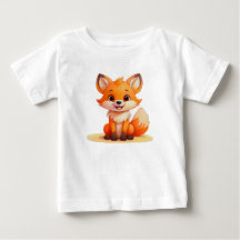 Süßer Babyfuchs – Ansprechendes T-Shirt-Design für