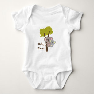 Süßer Babykoala und Mama für Babys Baby Strampler