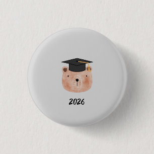 Süßer Bär Abschieds-Ornament Personalisierte Kla Button
