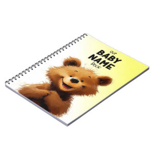 Süßer Bär Baby Namen Buch