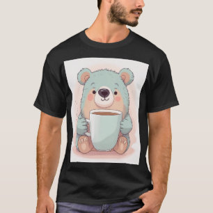 Süßer Bär Kaffee Liebhaber Kawaii Mug Shirt Café G