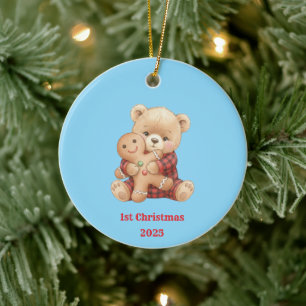 Süßer Bär  Keramik Ornament