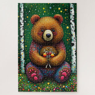 🧸 Süßer Bär Kinderpuzzle Lustiges Geschenk 🧩 Puzzle
