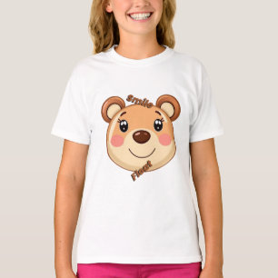 Süßer Bär lächelt T-Shirt
