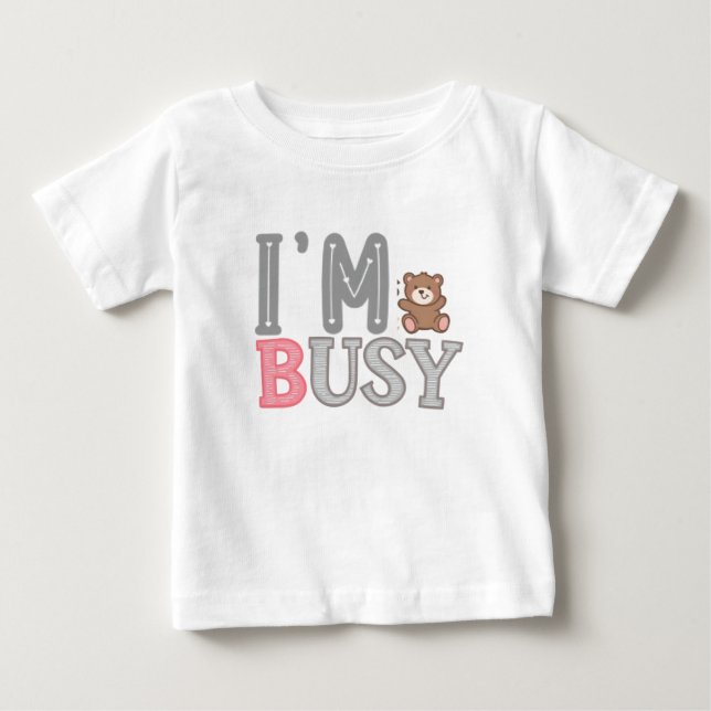 Süßer Bären-Kinder-T-Shirt Baby T-shirt (Vorderseite)