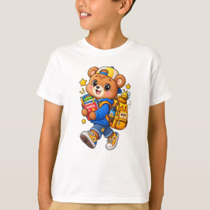 Süßer Bärenhonig-Rucksack - Kindergarten Jungen T-Shirt