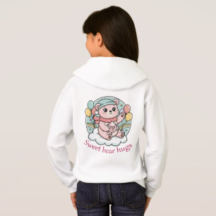 Süßer Bärenumarmungs-T-Shirt Hoodie