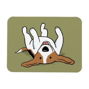 Süßer Beagle-Cartoon-Hund Magnet