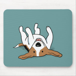 Süßer Beagle-Cartoon-Hund Mousepad