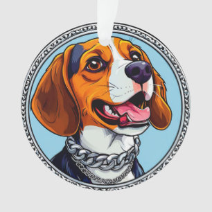 Süßer Beagle-Hund Ornament