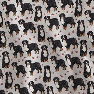Süßer Berner Sennenhund Stoff