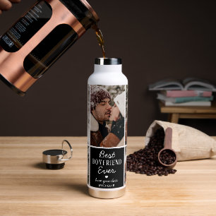 Süßer 'Bester Freund Ever' 5-Foto-Collage Trinkflasche