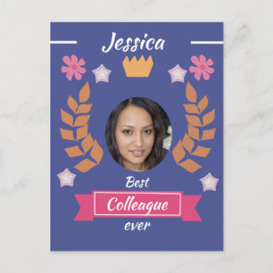 süßer bester Kollege ever bester Mitarbeiter - Jo Postkarte