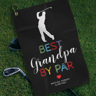 Süßer bester Opa By Par Golfhandtuch
