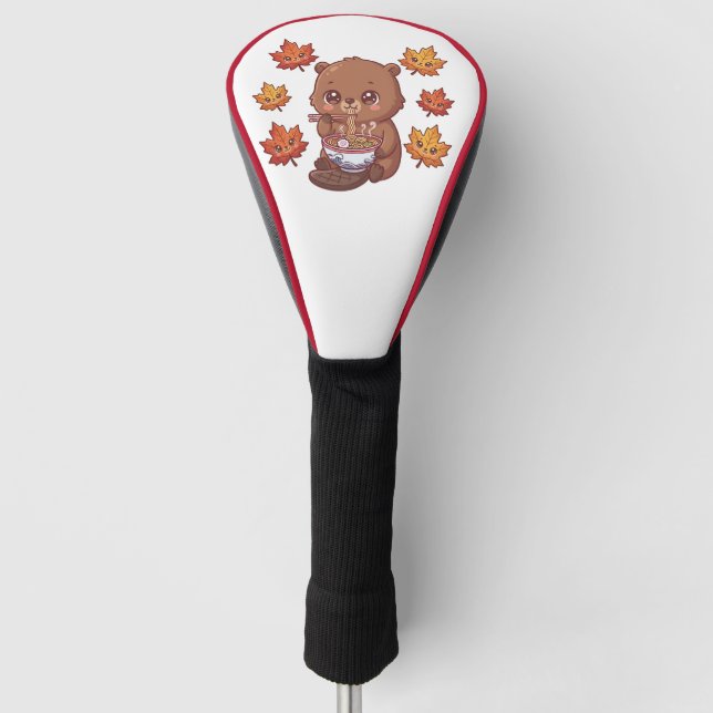 Süßer Biber Golf Headcover (Vorderseite)